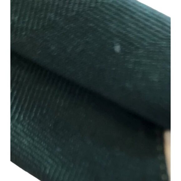 Dark Green Polyester Textured Men's Tie RN 16861 Union Made, ACWA #108 - Picture 5 of 10